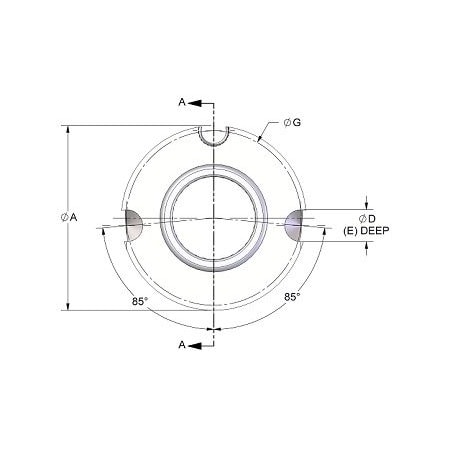 Taperlock Bushing Idler, 1610, Needle Bearing, 1 Bore